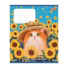 Тетрадь уч. "1B" 12л.// /768770/ "Sunny cat" (25/500)