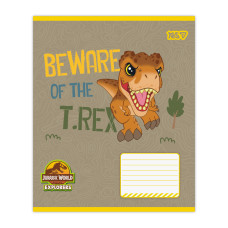 Тетрадь уч. "YES" 12л.// /768713/ "Jurassic World. Dino" (25/500)