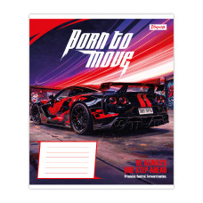 Тетрадь уч. "1В" 18л.# /768743/ "Born to move" (25/400)