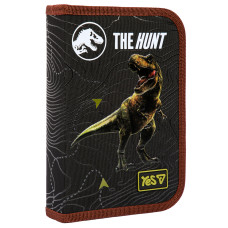 Пенал жесткий "YES" /533726/ 1 отдел. без клапана HP-02 Jurassic World. Dino 13*21*3см (1/48)