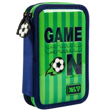 Пенал жесткий "YES" /533714/ 2 отдел. HP-01 Football Fan 13*21*4см (1/48)