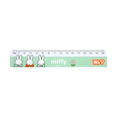 Линейка 15см "YES" /370727/ "Miffy" (1/20/1000)