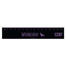 Линейка 15см "YES" /370713/ "Wednesday" (1/20/1000)