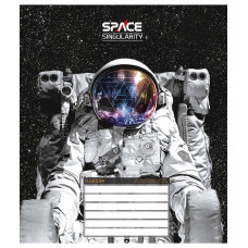 Тетрадь уч. "Star" 24л.# /3384K/ "Space singularity" ВД-лак (мальчик) (25/200)
