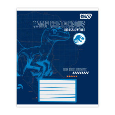 Тетрадь уч. "YES" 18л.== /768815/ "Jurassic World.Camp cretaceous" (25/400)