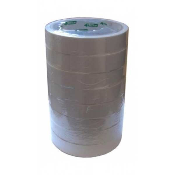 Double-sided tape 12*20m "4OFFICE" /4-383/ (12/144)