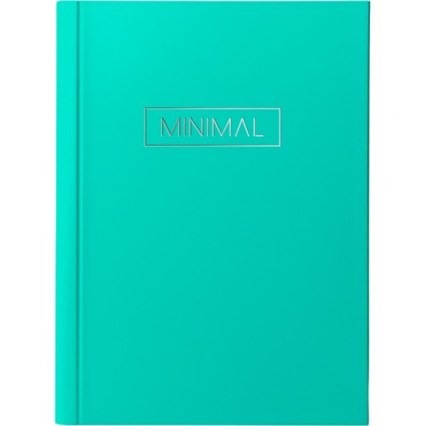 Notebook A5/160 sheets. "Rucksack" /TP-26/ # series "MINIMAL", tv. lam.coating, 60 g/m², mix (5)