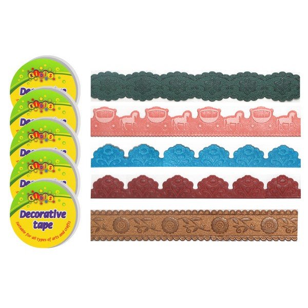 Decorative tape 1m*1.5cm /8286/ 56 pcs