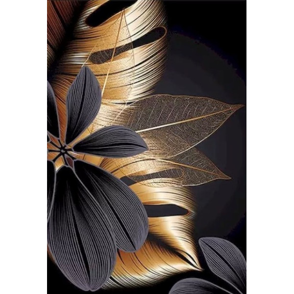 Diamond mosaic "Go to art" /177440/ "Golden triptych part 3" 40*50cm