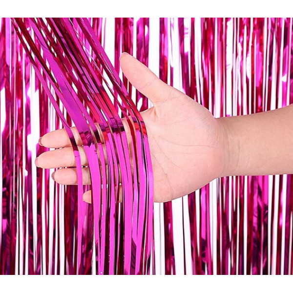 Photo zone "Art Studio of Happiness" /PCUR-MATE-06/ 1*2m fuchsia (1/300)