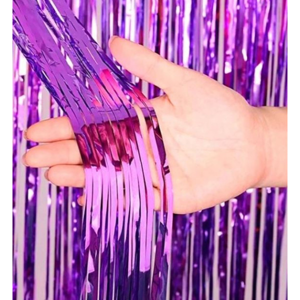 Photo zone "Art Studio of Happiness" /PCUR-MATE-09/ 1*2m purple (1/300)