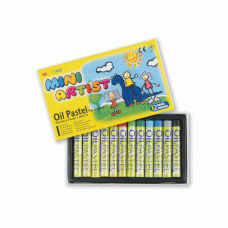 Пастель олійна  MINI 12кол., MOPS-12/7694, MUNGYO/637/010/ (1/12)