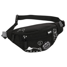 Сумка на пояс "YES" /550553/ SP-36 Black Cat 26*12*6см (1/50)