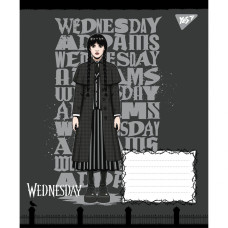 Тетрадь уч. "YES" 18л.# /768264/ "Wednesday: Школа Загадок" (25/400)