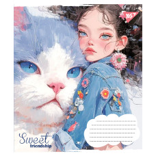 Тетрадь уч. "YES" 18л.== /767865/ "Sweet Friendship" (25/400)
