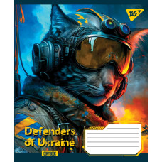 Тетрадь уч. "YES" 48л.# /766441/ "Defenders of Ukraine" (10/200)