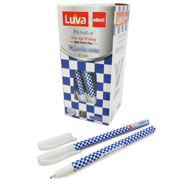 Ballpoint pen "Ellott" /ET2301/ blue, 50 pcs in a pack. (50)