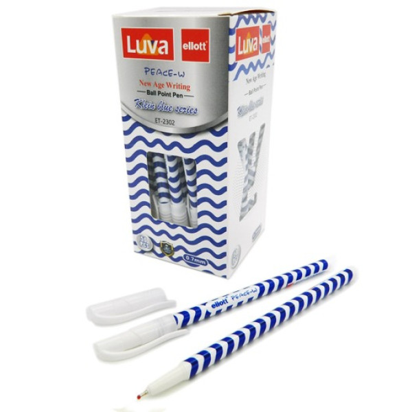 Ballpoint pen "Ellott" /ET2302/ blue, 50 pcs in a pack. (50)