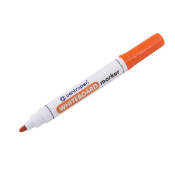 Dry erase marker "Centropen" /8559/06/ for blackboard, orange (10)