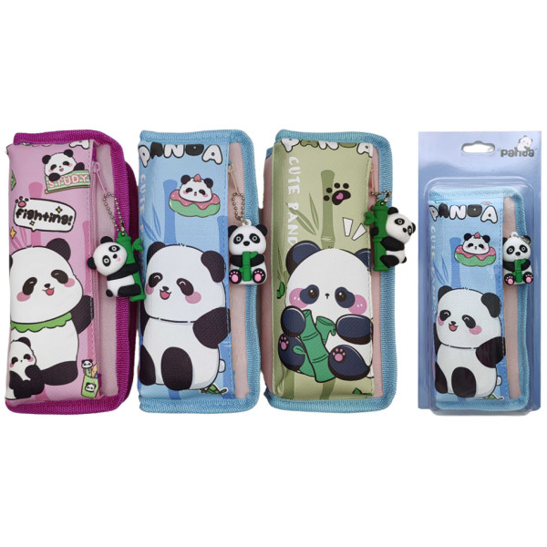 Cosmetic case /2530/ 2 snakes with pendant "Panda" (1/36)