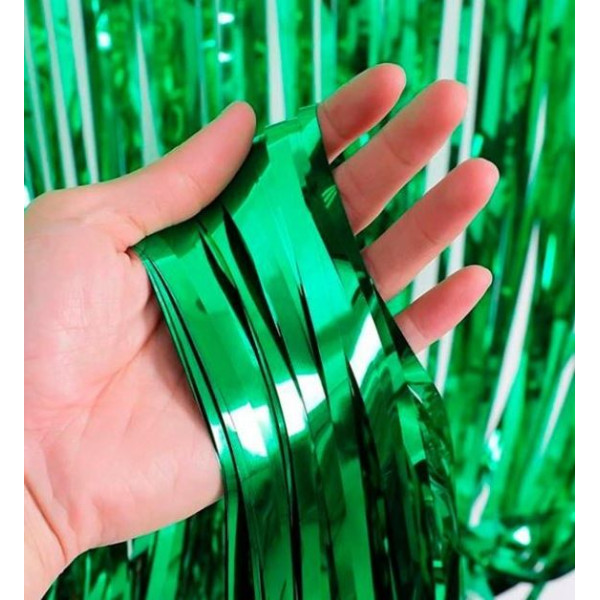 Photo zone "Art Studio of Happiness" /PCUR-MATE-11/ 1*2m green (1/300)