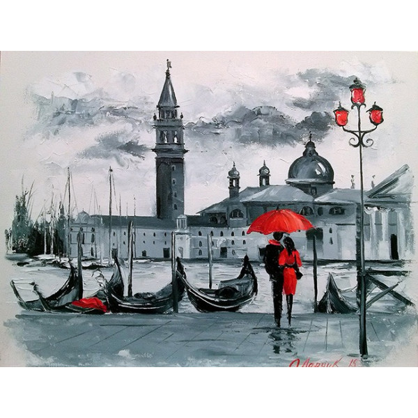 Алмазна мозаїка "Go to art" /177134/ "Венеція" 30*40см