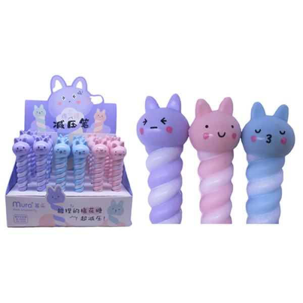 Pen - squish gel /5666/ "Candy - cat" aroma. (24)