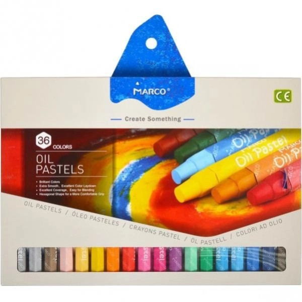 Oil pastel 4800OP-36CB "Marco" 36 col.  (1/4/24)