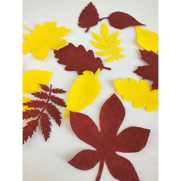 Blank "Diamond pens" /125440/ "Set of autumn leaves 3", 12 pcs in a pack