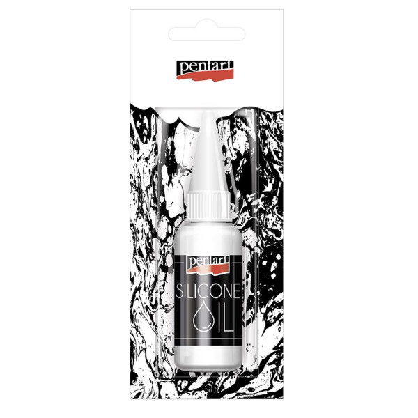 Silicone oil "Pentart" /601/32920/ for Pouring medium, effect of drops 20 ml (1/6)