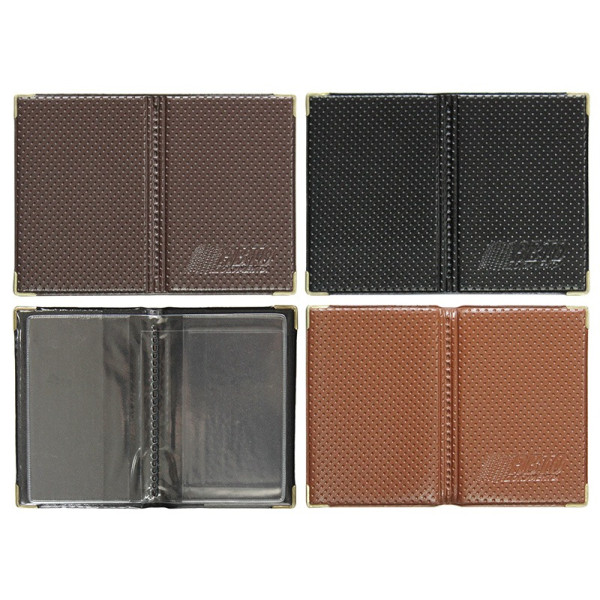 Cover Driver's document "TASCOM" /104-Ав/ Perfo mini leatherette, cover with dot embossing (1/25)