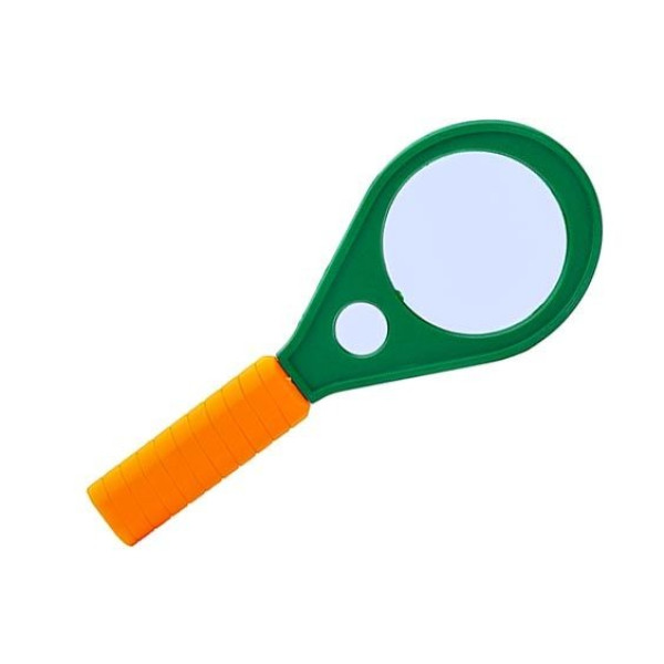 Magnifying glass "JO" /7816-60MM/ with 2 lenses D 60mm + d15mm., plastic. frame (1/10/200)