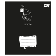 Тетрадь уч. "YES" 48л.# /768543/ "ПРЕДМЕТКА - ФИЗИКА (Deep study) выб.гибрид.лак (5/200)