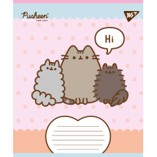 Тетрадь уч. "YES" 18л.== /767611/ "Pusheen Weekend" (25/400)