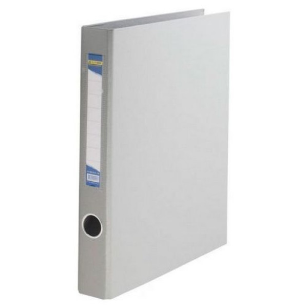 Folder 2 rings "BuroMAX" /BM.3101-09/ A4 card.lam. PVC gray (1/24/576)
