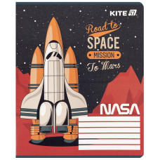 Тетрадь уч. "Kite" 12л.# /NS25-232/ гибр. лак + УФ лак, NASA (25/600)
