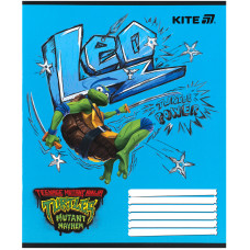 Тетрадь уч. "Kite" 12л.// /NT25-235/ гибр. лак + УФ лак, TMNT Mutant Mayhem (25/600)