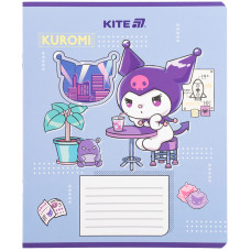 Тетрадь уч. "Kite" 18л.# /HK25-236-1/ гибр. лак + УФ лак, Kuromi (20/400)