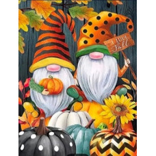 Алмазна мозаїка "Go to art" /178670/ "Хелловінчики" 21*25см на картоні 5D