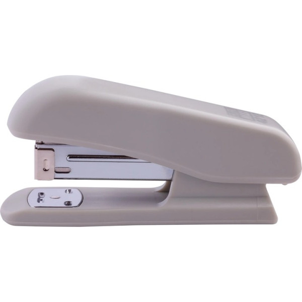 Stapler "BuroMAX" No. 24, 26, 20 sheets. /BM.4212-09/ 105x31x55 mm, gray, plastic (1/12/144)