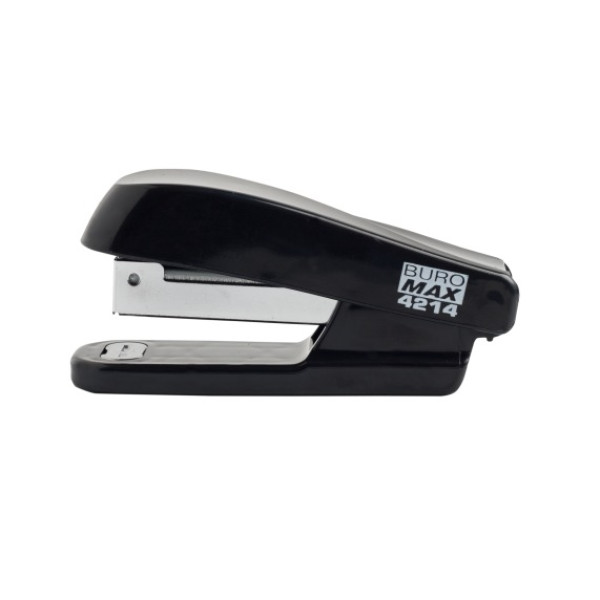 Stapler "BuroMAX" No. 24, 26, 20 sheets. /BM.4214-01/ JOBMAX, 110x30x50mm, black, plastic (1/12/240)