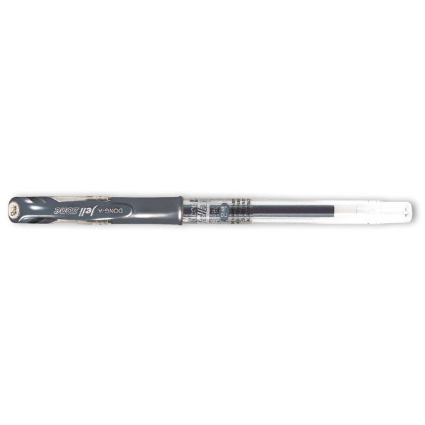 Gel pen DONG-A /74/ "ZONE" 0.7 metal silver (12/432)