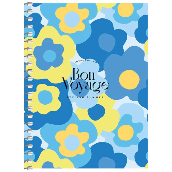 Notebook "Student" cover, sp. /A6-SC-080-6112K/ # white block, cardboard, UV varnish, 60g/m2 (8/192)