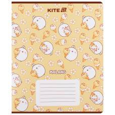 Тетрадь уч. "Kite" 18л.== /ML25-237/ гибр. лак + УФ лак, Molang (20/400)