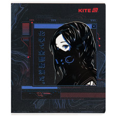 Тетрадь уч. "Kite" 24л.# /K25-238-1/ гибр. лак + УФ лак, Kite Anime (20/320)