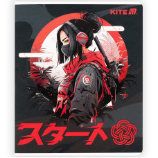 Тетрадь уч. "Kite" 48л.# /K25-259-1/ софт тач + УФ лак, Kite Anime (10/200)