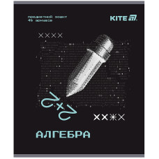 Тетрадь уч. "Kite" 48л.# /K25-240-3/ ПРЕДМЕТКА гибр лак+УФ, Tehno, алгебра (10/200)