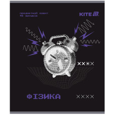 Тетрадь уч. "Kite" 48л.# /K25-240-2/ ПРЕДМЕТКА гибр лак+УФ, Tehno, физика (10/200)