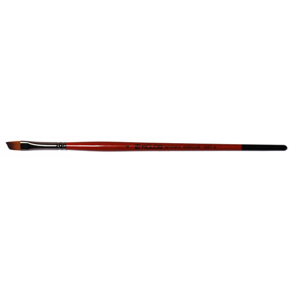 Corner synthetic brush "KOLOS" Carrot /1097А/ No. 10, k.r. (1/12)