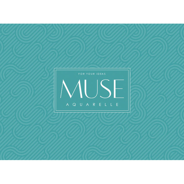 Album for WATERCOLORS "MUSE" A5+/15 sheets/PB-GB-015-038/ glue, (300g/m2) (2/88)